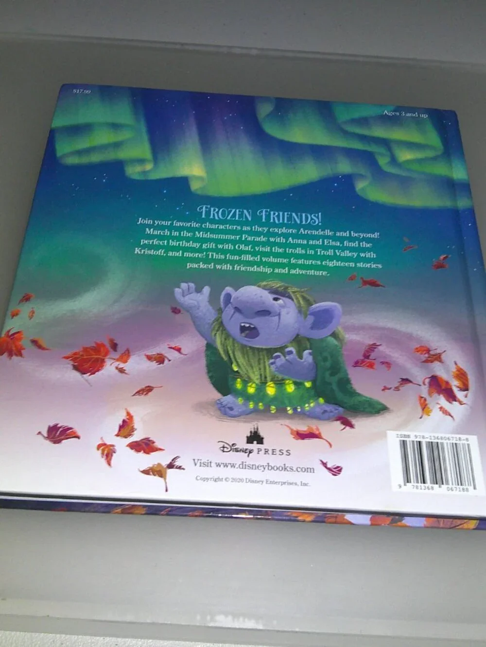 Disney Frozen Storybook Collection Hardcover Book Elsa Anna Olaf Kids Fantasy